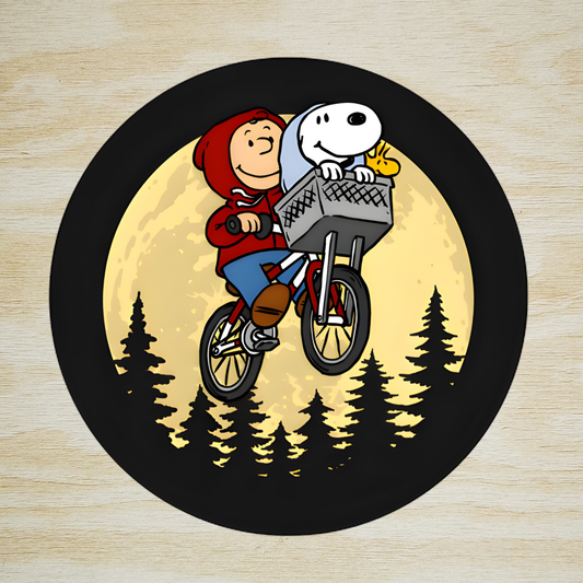 STICKER SNOOPY ET