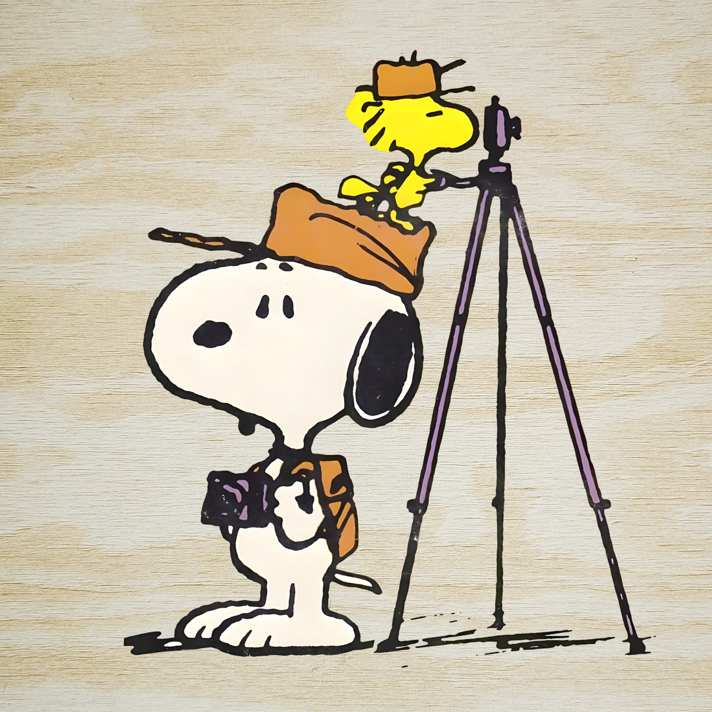 STICKER SNOOPY FOTÓGRAFO