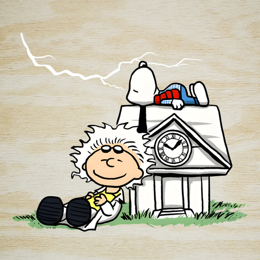 STICKER SNOOPY AL FUTURO