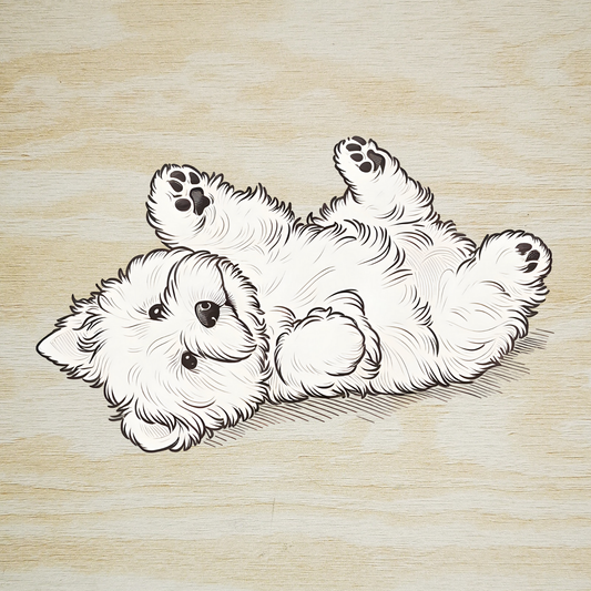 STICKER WESTIE