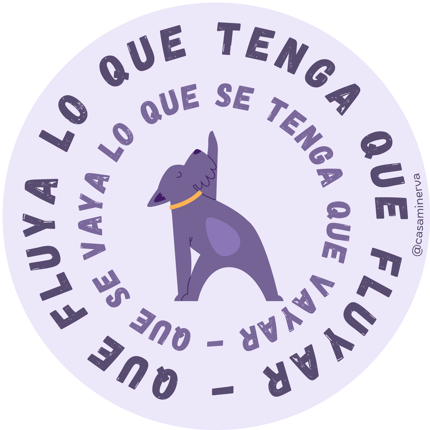 MORRAL FLUYAR PERRO