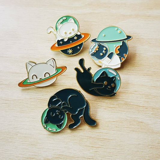 PIN GATOS ESPACIALES