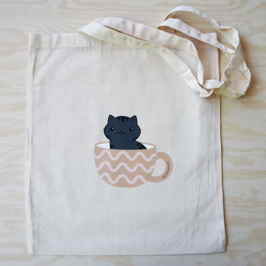 BOLSA GRANDE GATO TAZA