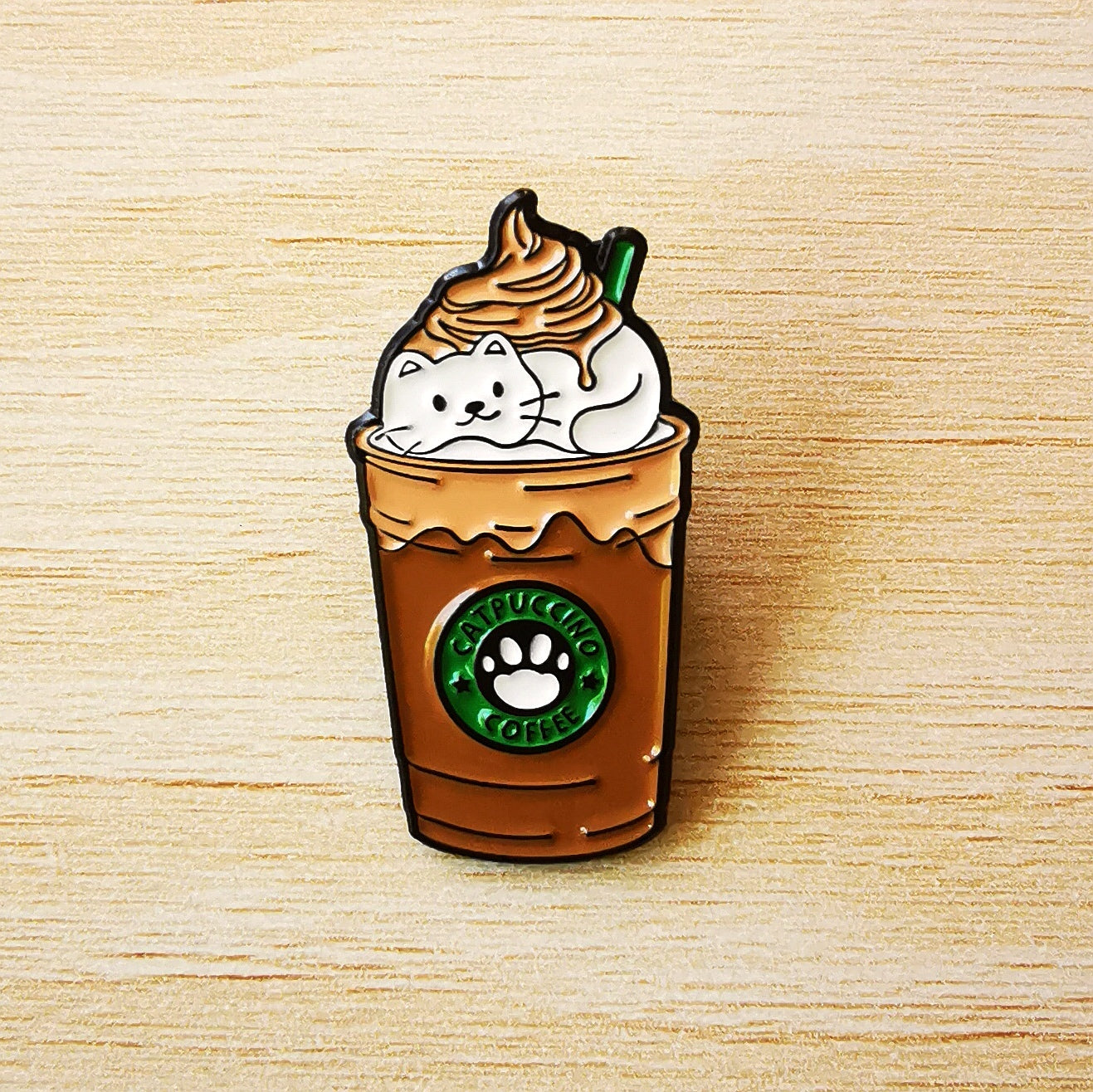 PIN CATPUCCINO