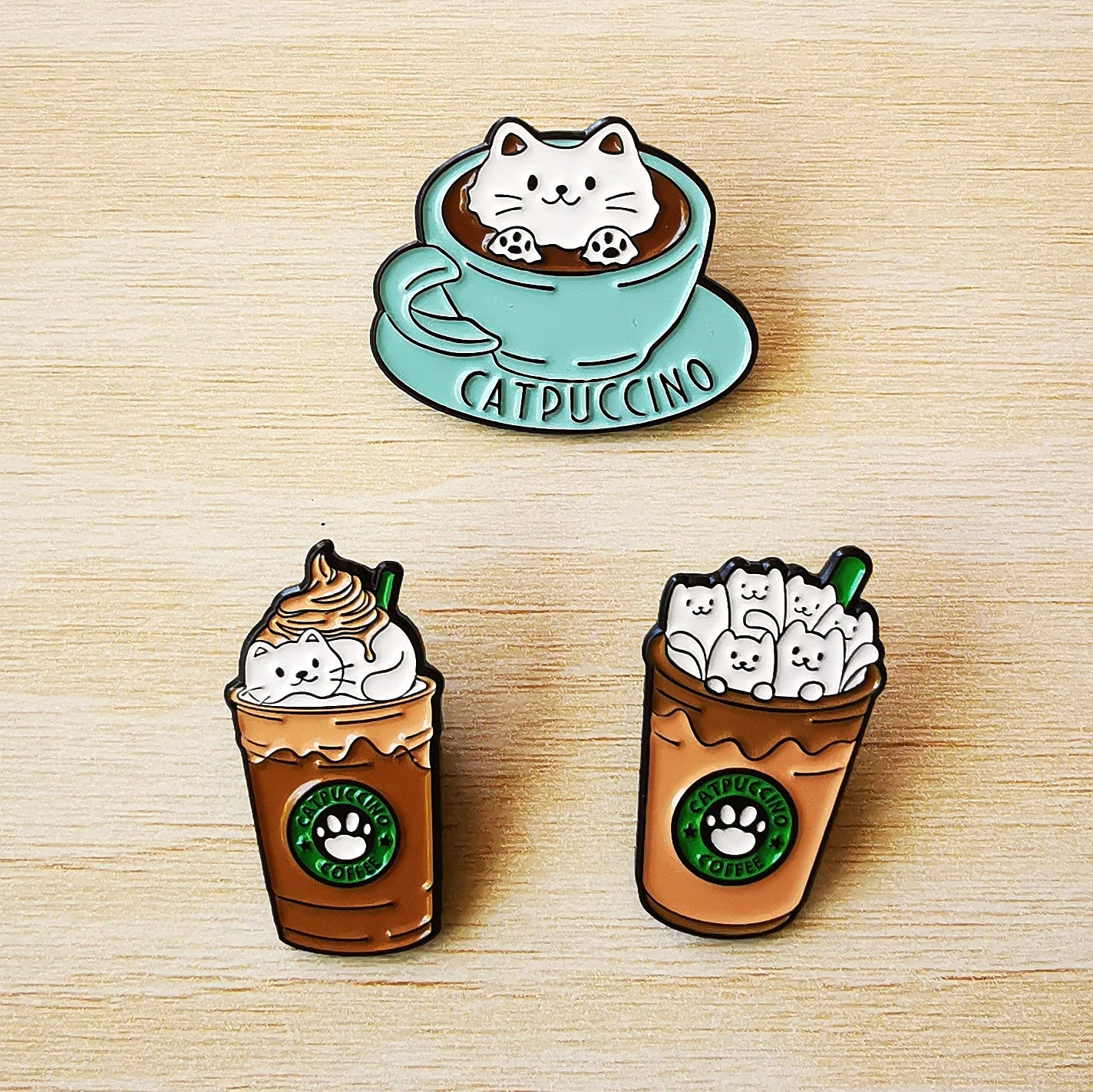 PIN CATPUCCINO