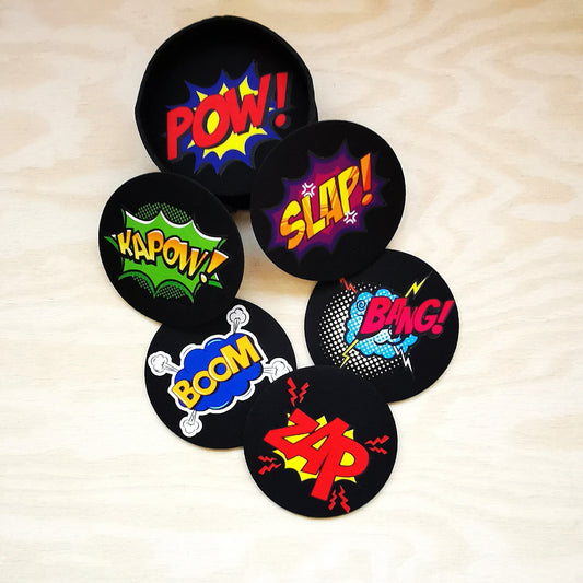 POSAVASOS FIELTRO COMIC