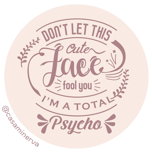 STICKER PSYCHO