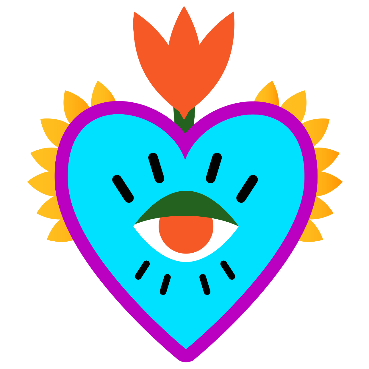 STICKER S. CORAZÓN 3