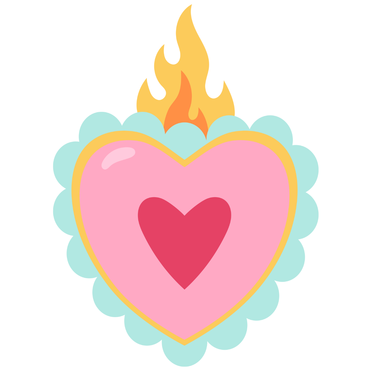 STICKER S. CORAZÓN 4