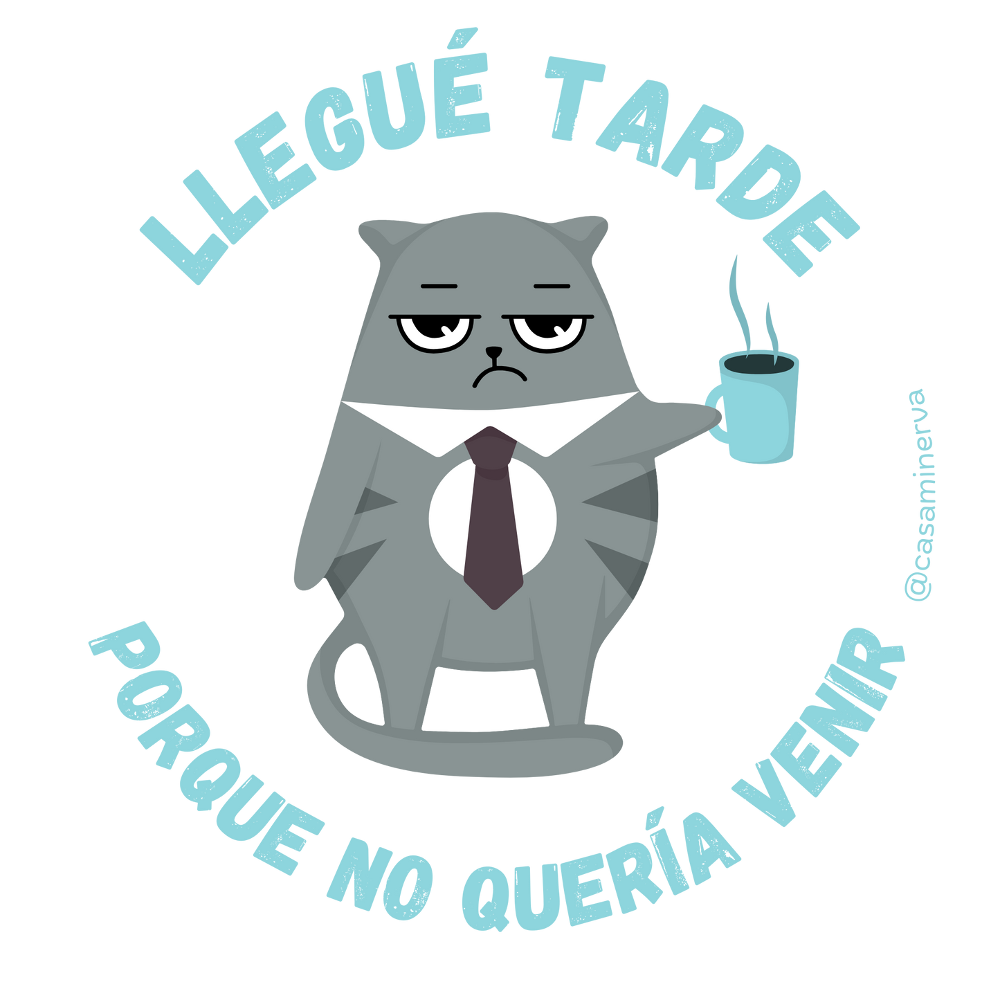 BOLSA GRANDE LLEGUÉ TARDE TRABAJO