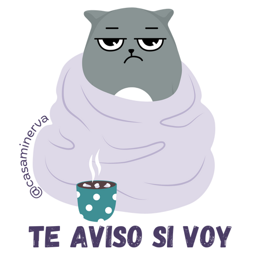 STICKER TE AVISO
