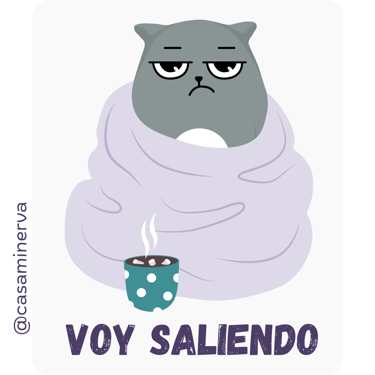 STICKER SALIENDO