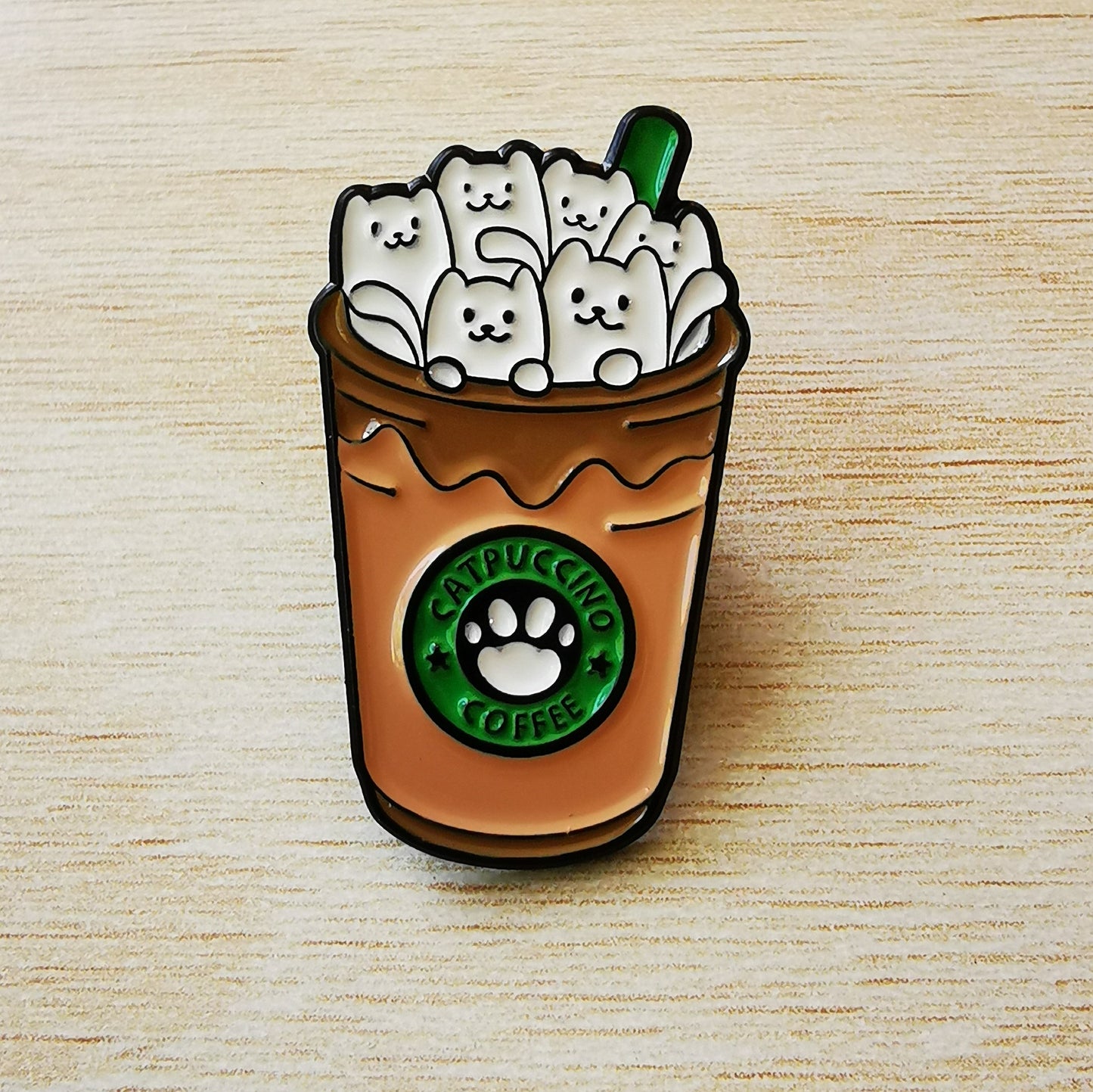 PIN CATPUCCINO