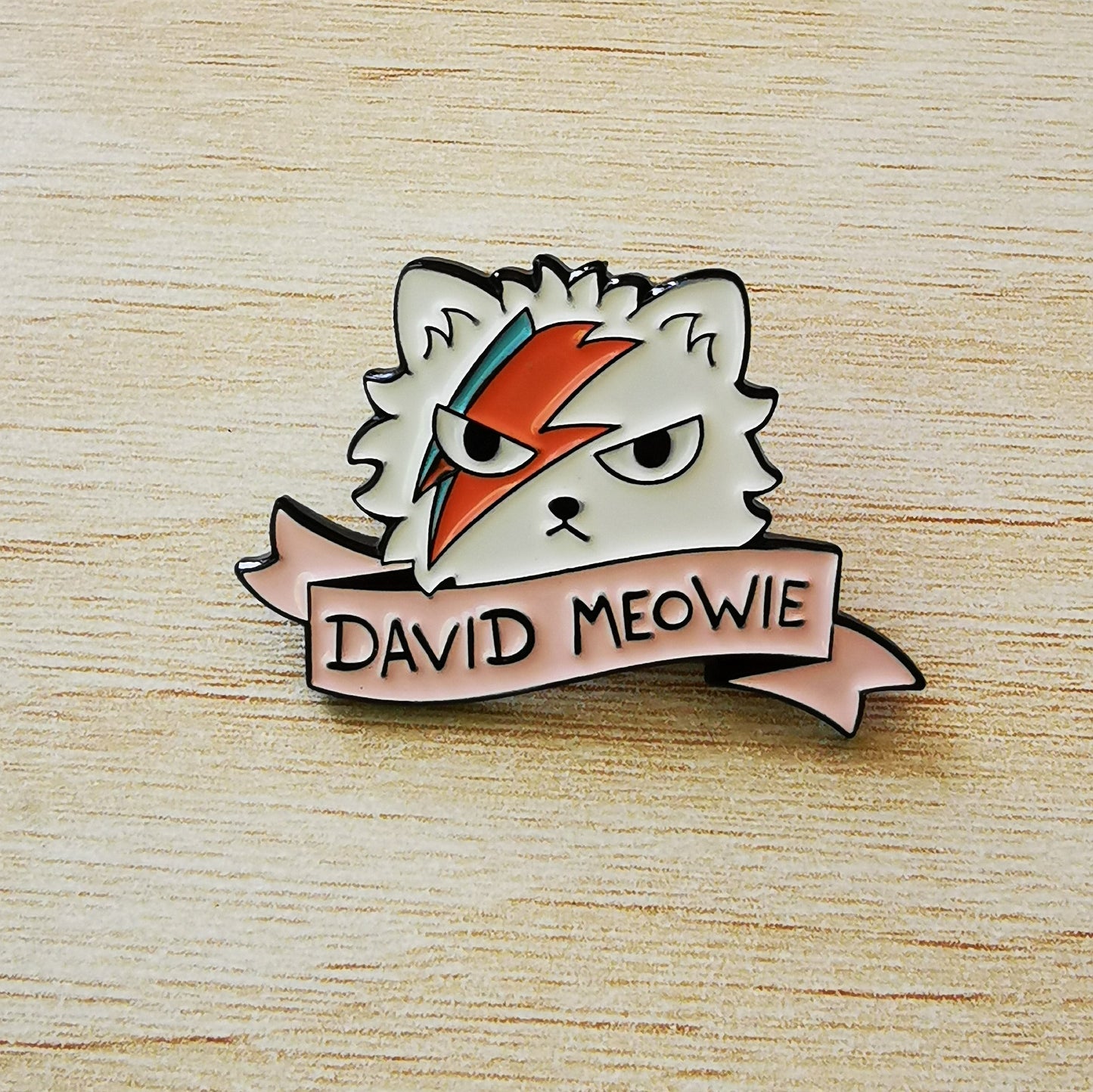 PIN DAVID MEOWIE