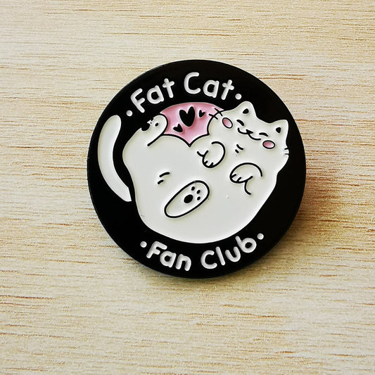 PIN FAT CAT FAN CLUB