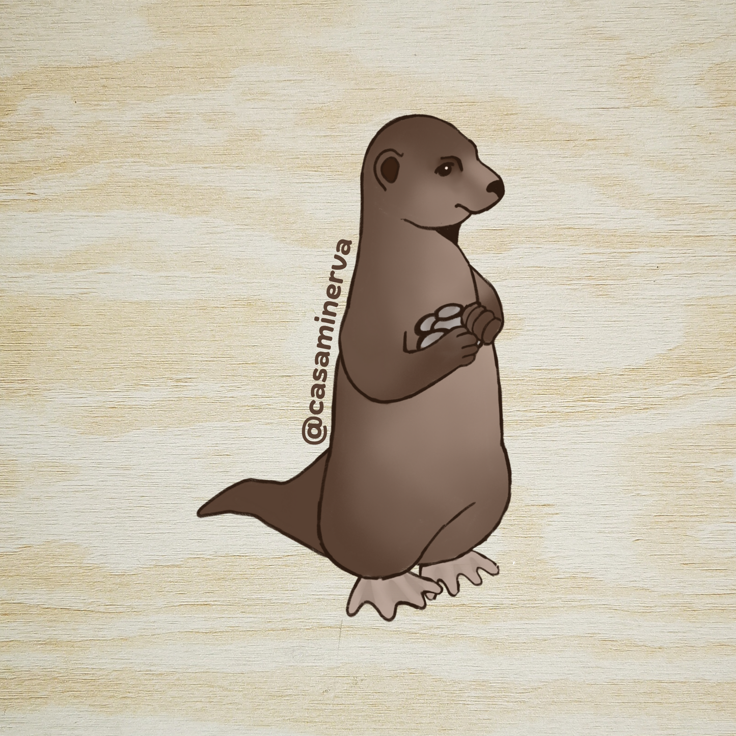 STICKER NUTRIA