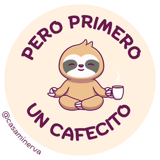 STICKER PRIMERO CAFECITO