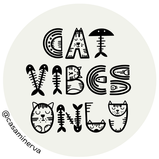 STICKER CAT VIBES
