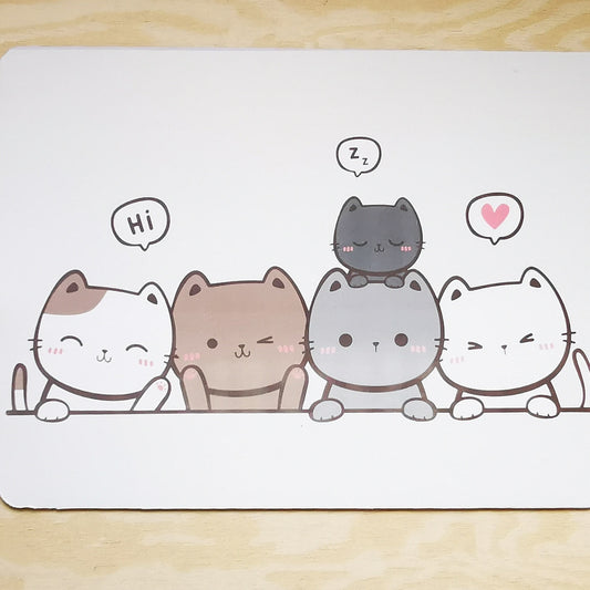MOUSEPAD GATITOS