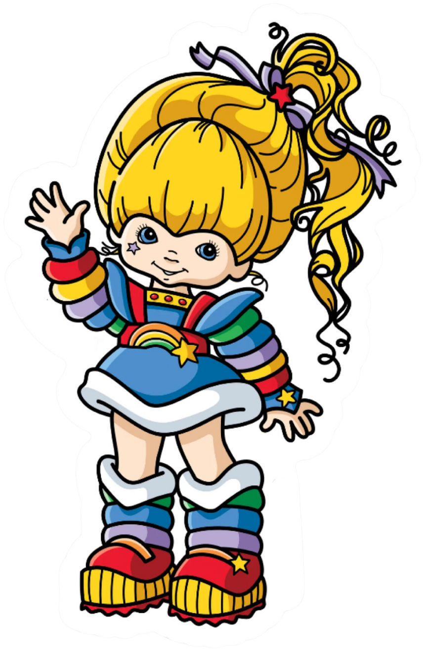 STICKER RAINBOW BRITE