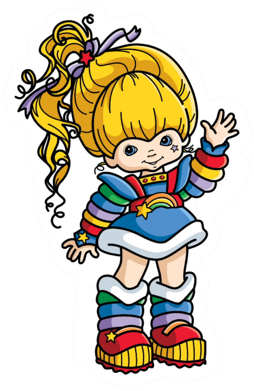 STICKER RAINBOW BRITE